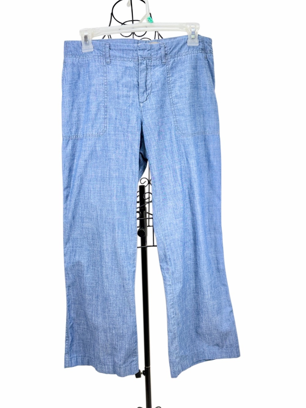 Banana Republic Blue Wide Leg Pants